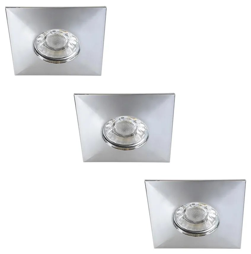 Rabalux 1079 - SADA 3xLED Kúpeľňové podhľadové svietidlo RANDY 3xLED/4W/230V