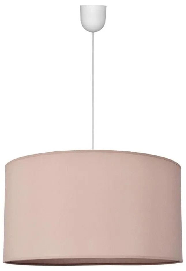Helam Luster na lanku ALBA 1xE27/15W/230V pr. 45 cm béžová W-4525/1 BEIGE+SCW-P WT