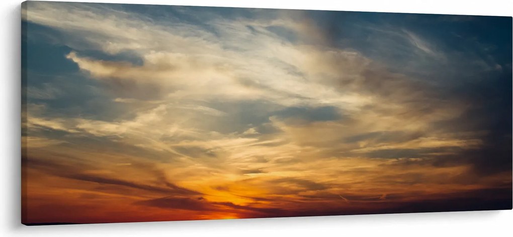 Obraz západu slnka (120x50 cm)
