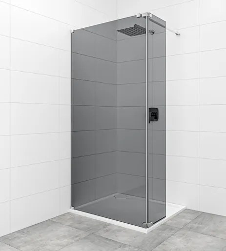 Sprchová zástena Walk-in 100 cm SAT SATBWI100KSROZPA