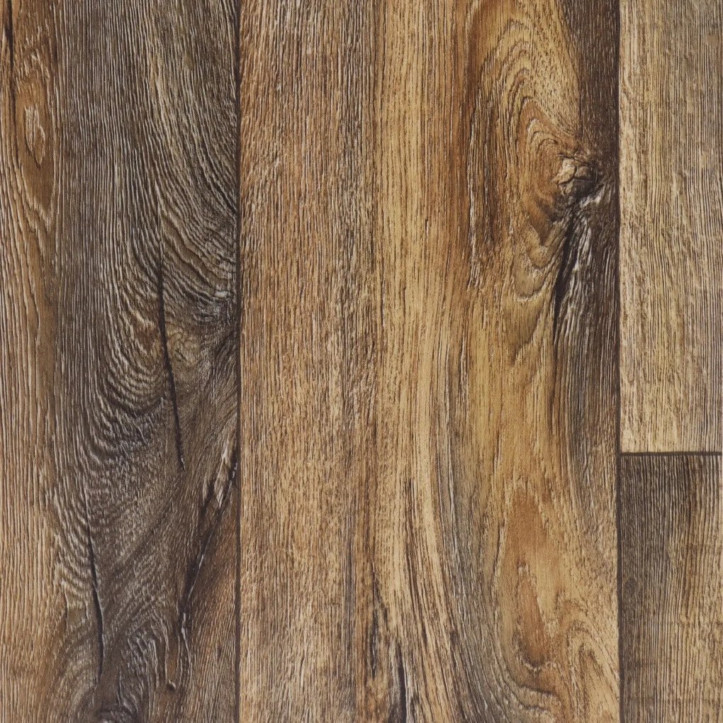 AKCIA: 400x480 cm PVC podlaha - lino Toptex Cracked Oak 693D, šíře, hnedá, filc, chodba / predsieň