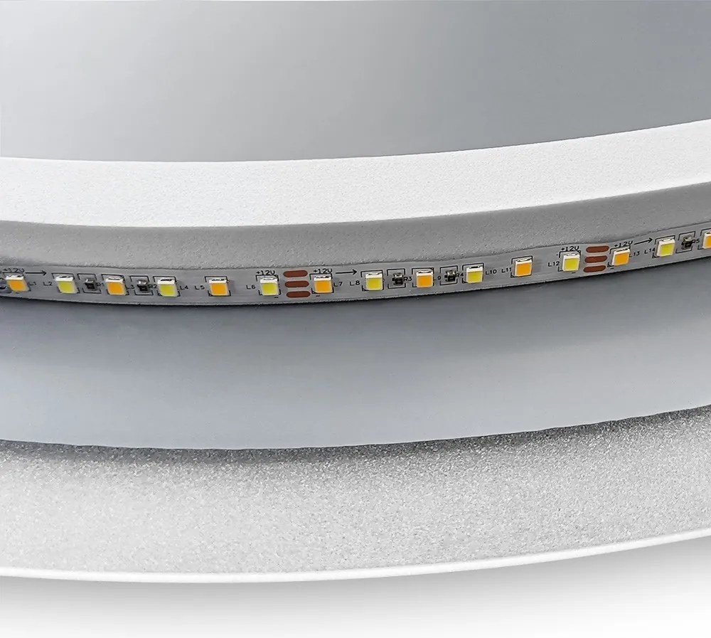 Okrúhle dotykové zrkadlo s LED osvetlením Simple 80 cm