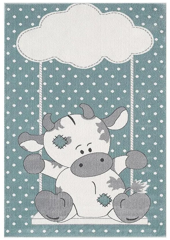 Koberec Frisee Soft Kids 1,33/1,9 A1082 modrá