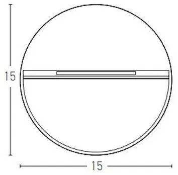 Zambelis E242-G - Vonkajšie schodiskové svietidlo LED/6W/230V IP65 antracit