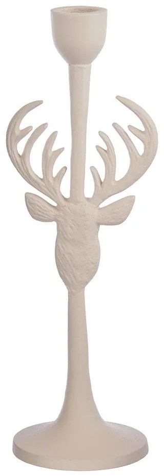 FOREST GLADE Svietnik 27 cm - béžová