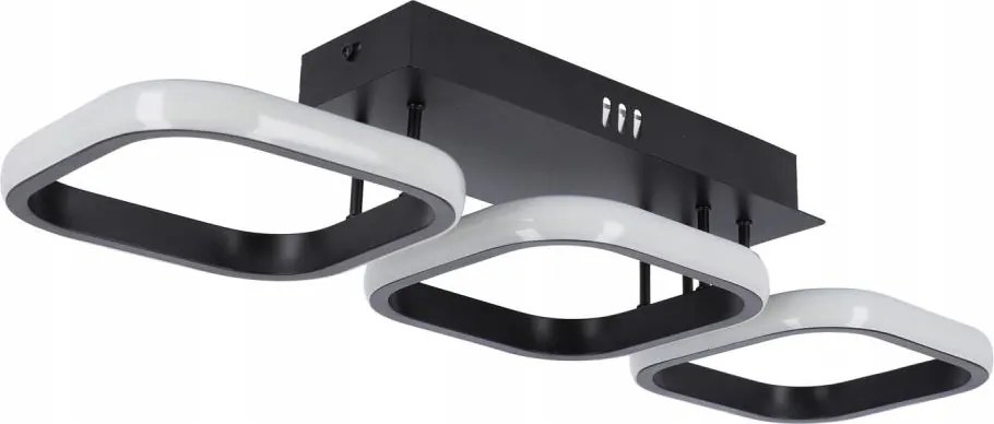 LED stropné svietidlo LED/33W/230V čierne