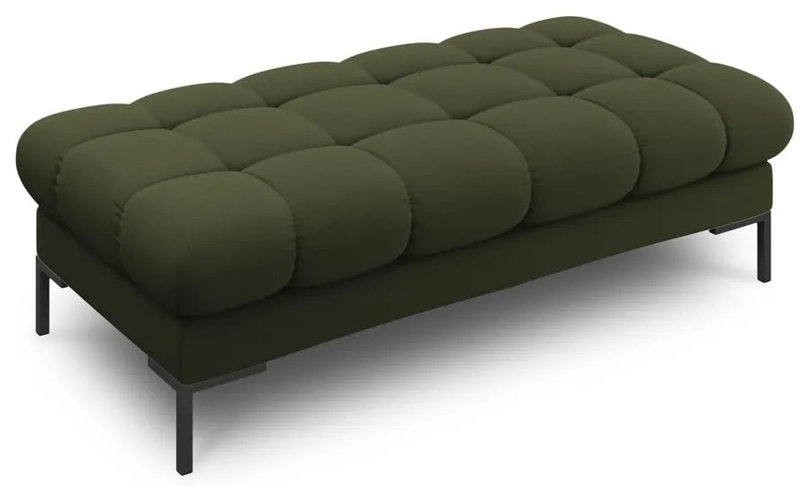 Zelená polstrovaná lavica Bali – Cosmopolitan Design