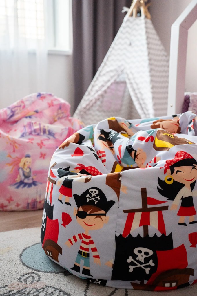 Sedací vak BAG Sako Design Pirát Veľkosť: XL