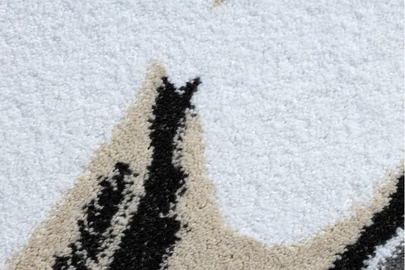 Dywany Łuszczów Detský kusový koberec Petit Elephant stars grey kruh - 160x160 (priemer) kruh cm