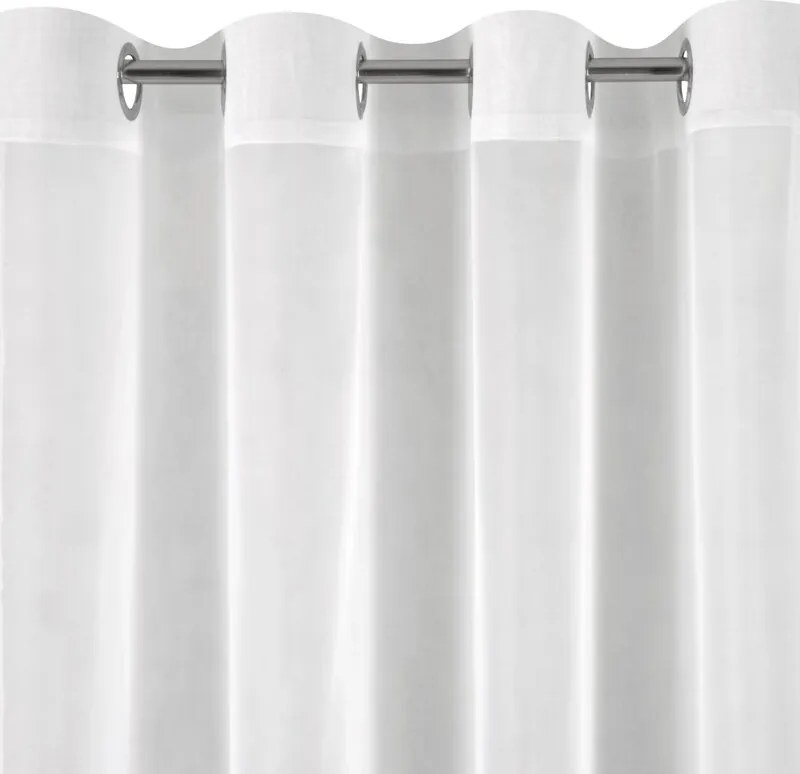 ZÁCLONA LUCY 400X150 CM BIELA