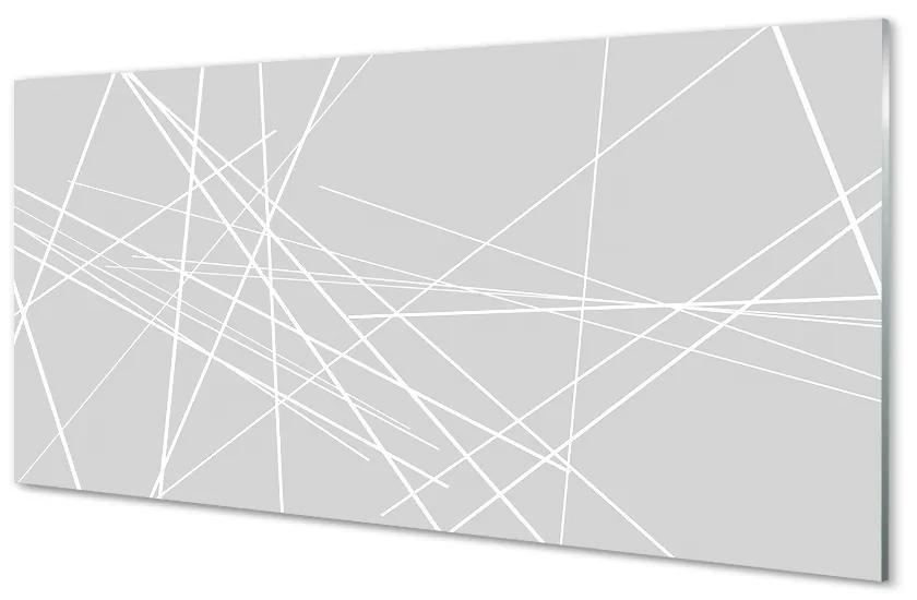 Obraz na akrylátovom skle Rozptýlené čiary 125x50 cm