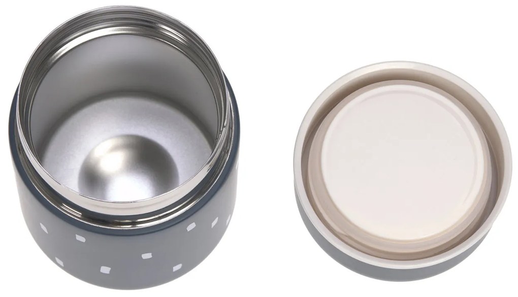 Termoska na jedlo - Happy Prints midnight blue