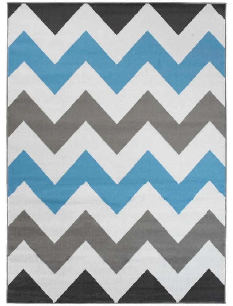 Kusový koberec PP Zero modrý 180x250cm