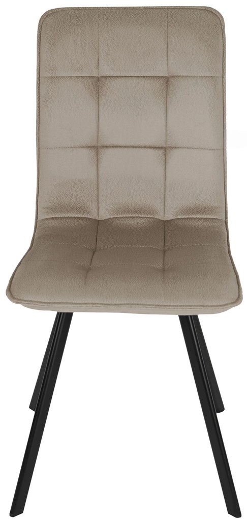 Stolička ORLANDO Vyberte látku ->: Solar Šedá