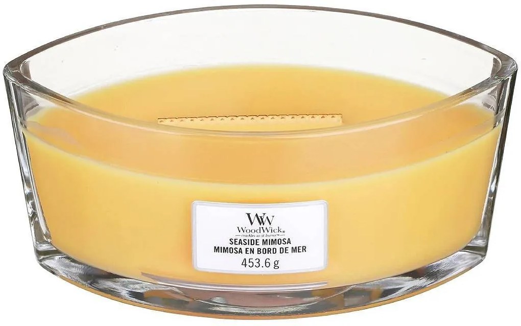 WoodWick Vonná sviečka WoodWick - Seaside Mimosa 454 g