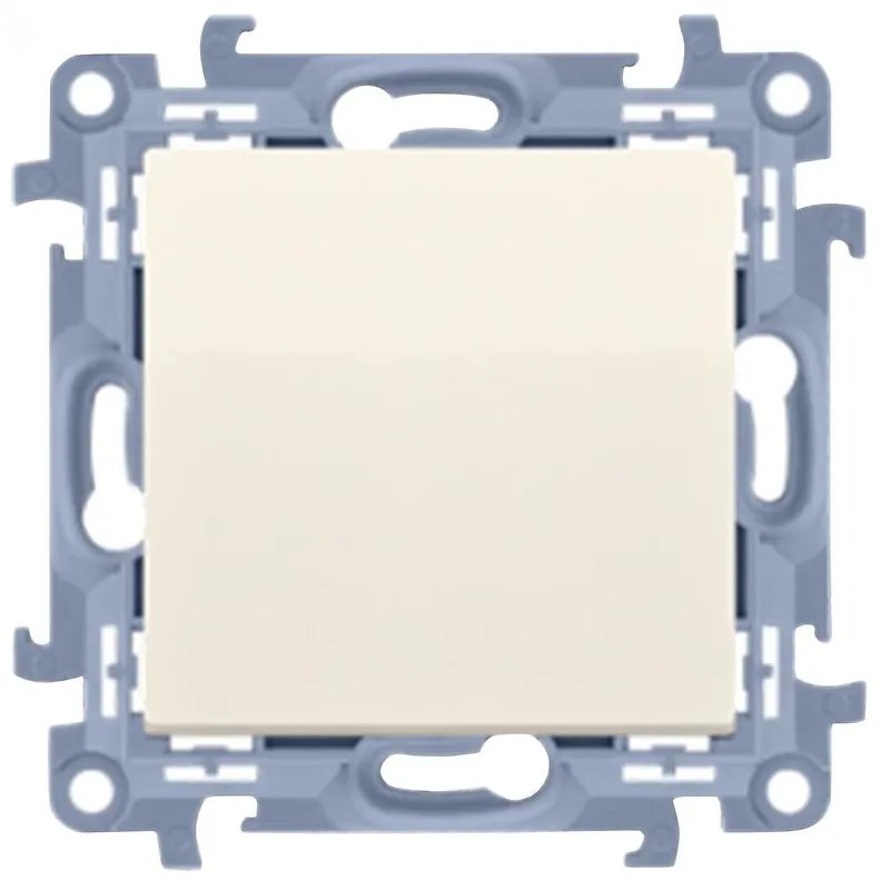 Jednoduchý vypínač krémový CW1.01/41