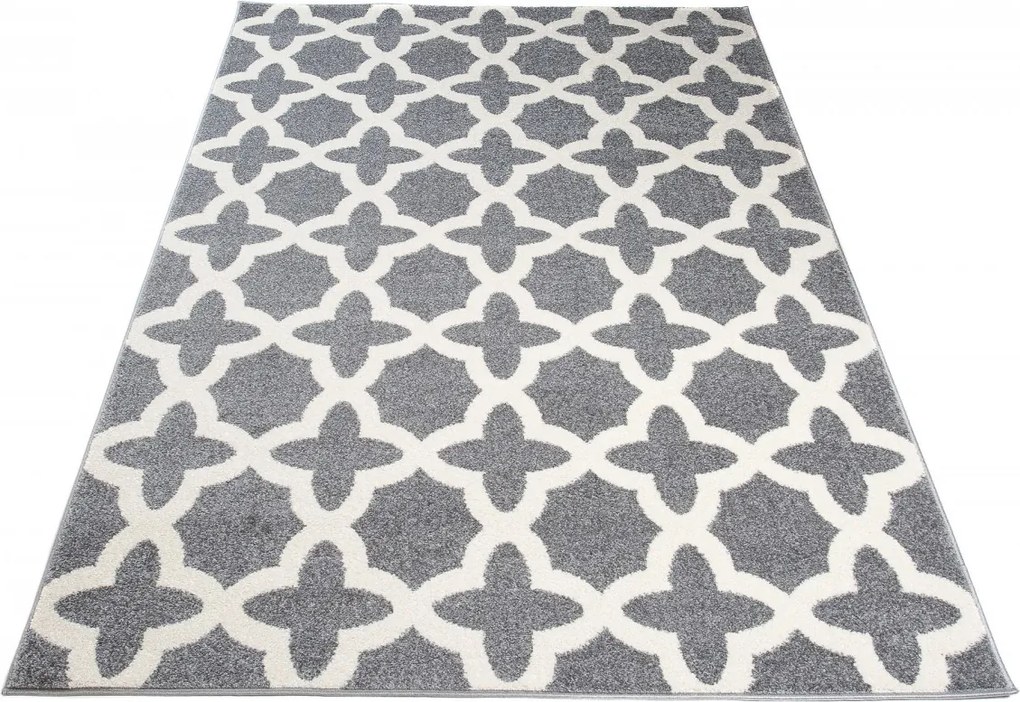 TA Koberec L887A SIVÉ MAROKO O0X Rozmer: 200x290 cm