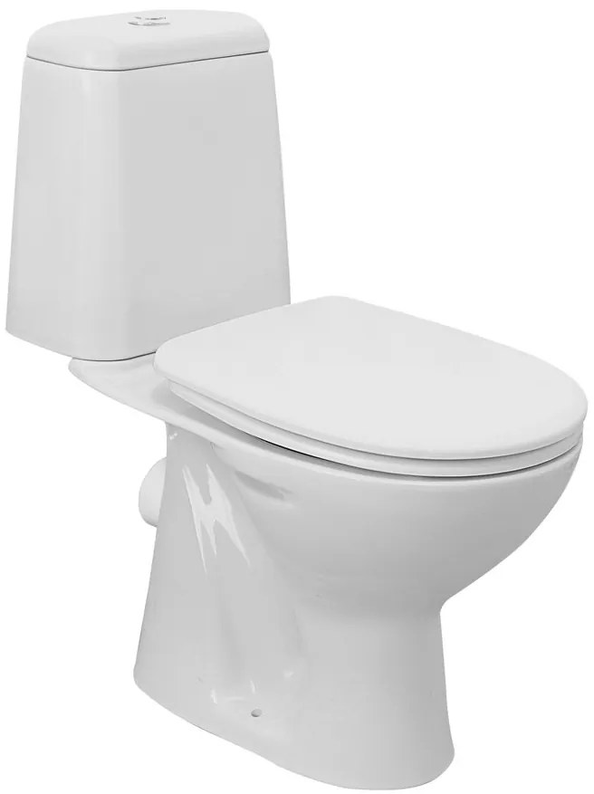 Aqualine Aqualine, RIGA WC kombi, zadný odpad, splachovací mechanizmus, RG601