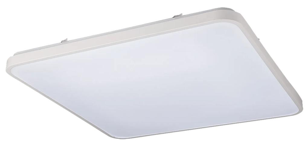 NOWODVORSKI Stropné LED osvetlenie do kúpeľne AGNES SQUARE, 64W, denná biela, 64x64cm, hranaté, biele