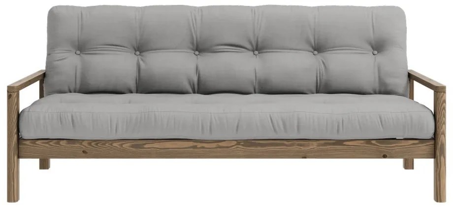 Sivá rozkladacia pohovka 205 cm Knob – Karup Design