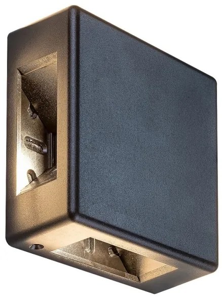 Rabalux 7317 - LED Vonkajšie nástenné svietidlo LIPPA LED/6W/230V IP54 čierna