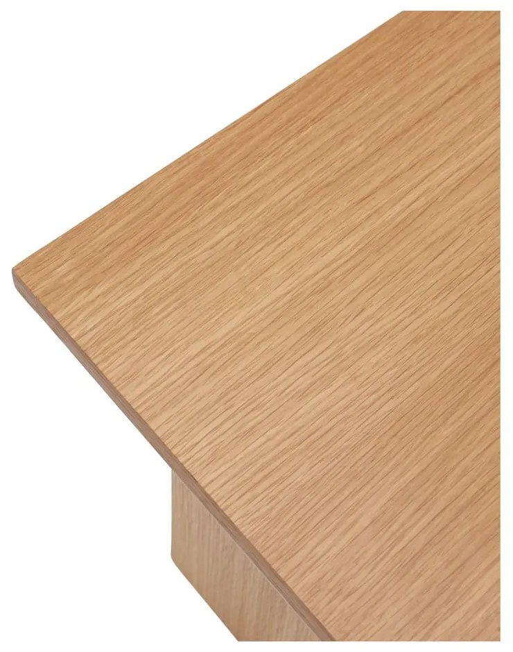 Odkladací stolík v dekore duba 35x35 cm Straight - Hübsch