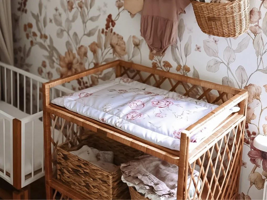 Mäkká obojstranná prebaľovacia podložka 46 x 68 cm PIVOŇKA