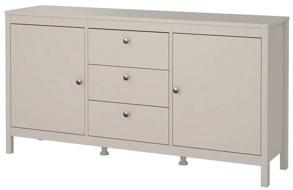 Sivobéžová komoda 152x80x38 cm Madrid – Tvilum