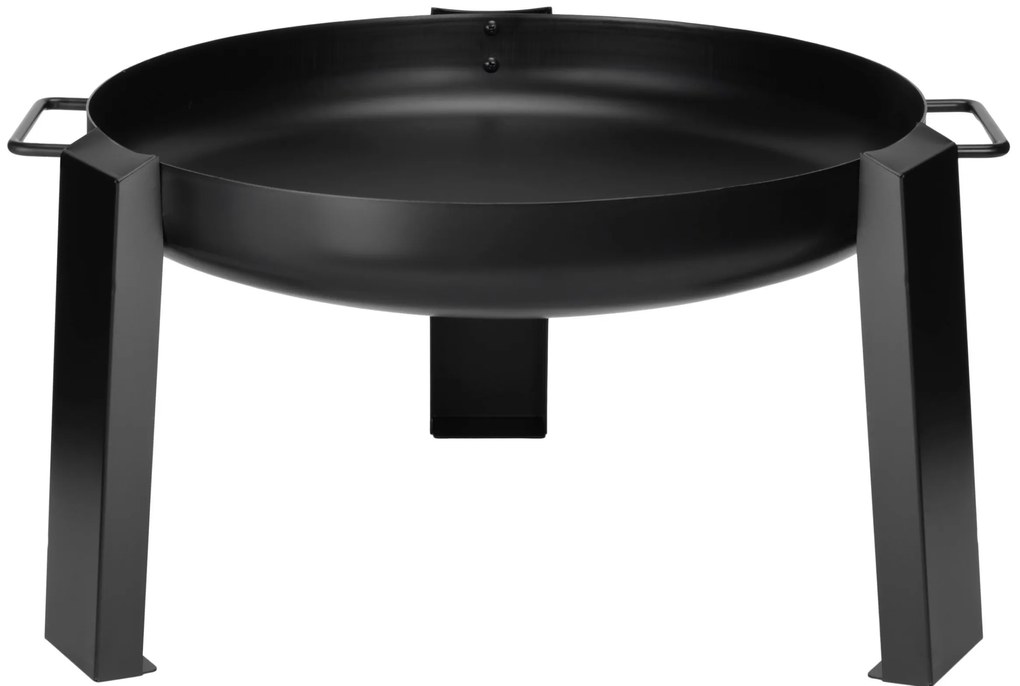 Oceľové záhradné ohnisko HOGAR 60 cm čierne