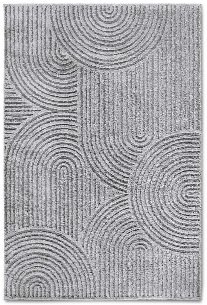 Kusový koberec Gallery 106091 Light Grey z kolekcie Elle, 160x235, šedá, obývacia izba, ELLE Decoration