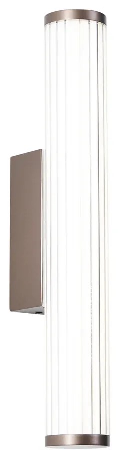 Retro nástenná lampa bronzová 40cm vrátane LED IP44 - Coco