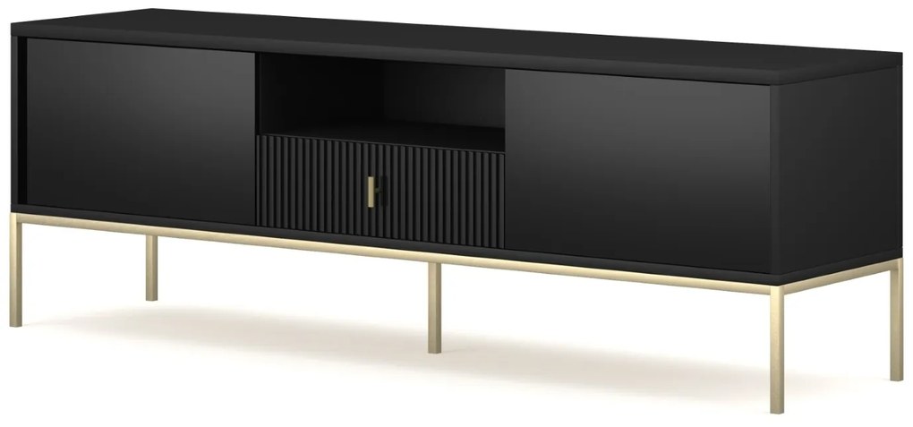 TV stolík Maggiore II 154,5 cm čierny
