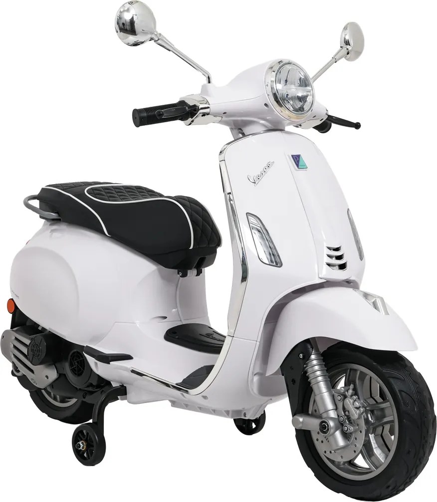 Ramiz Detský skúter Vespa ROMA biely