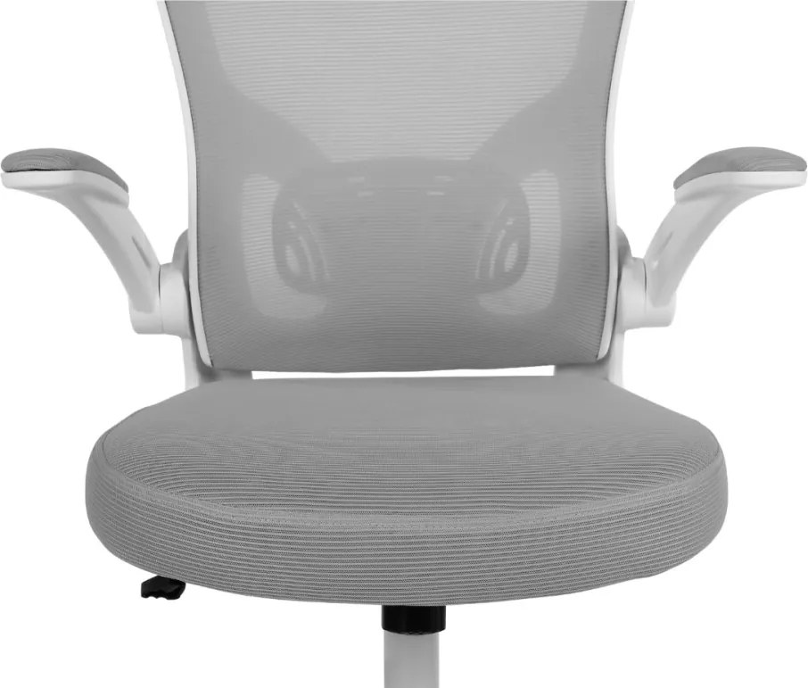 Detská otočná stolička Neoseat LEXI — látka, sivá