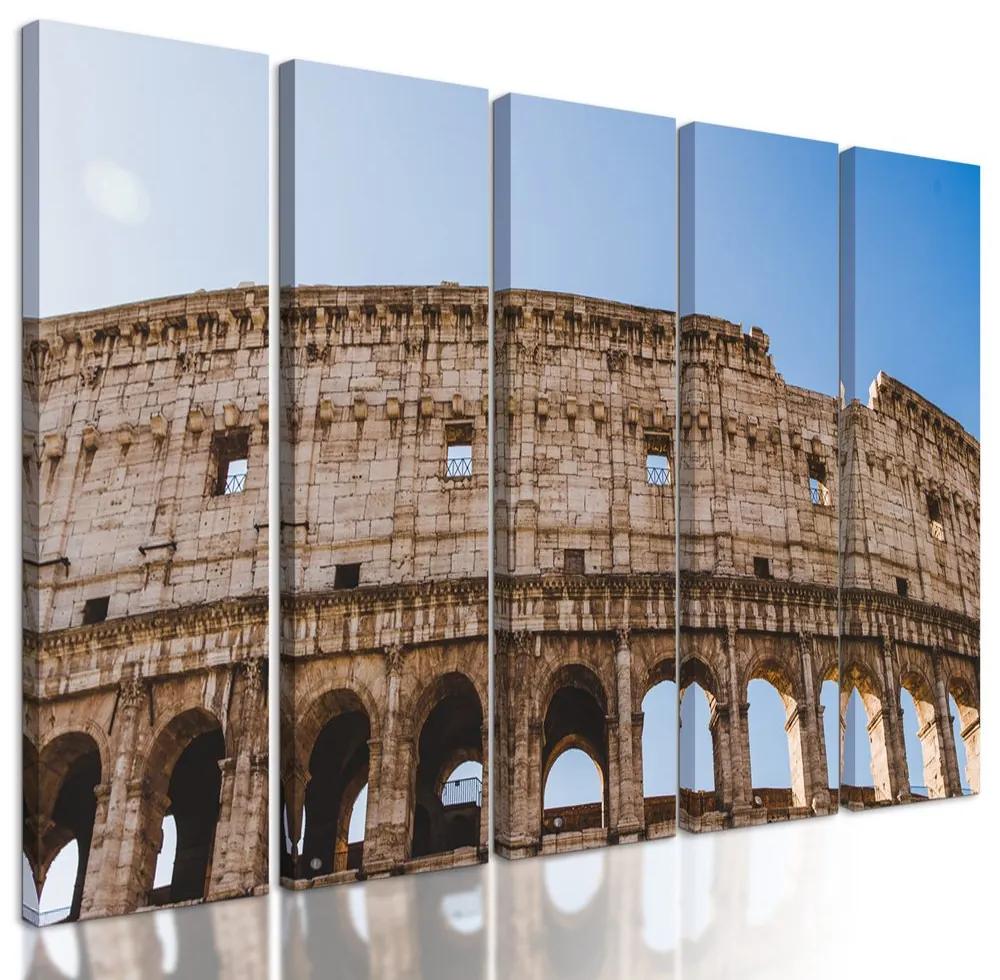 5-dielny obraz nádherné Koloseum