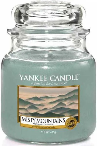 Yankee candle MISTY MOUNTAINS STREDNÁ SVIEČKA 1577812