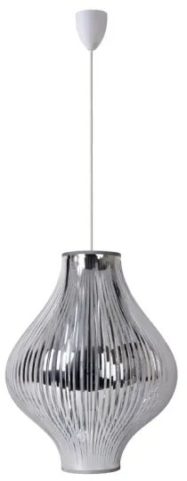 Lucide 06408/01/11 - Závesné svietidlo POLI 1xE27/60W/230V chróm