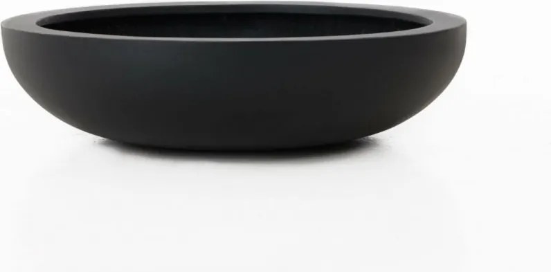 Okrasná miska PLANA, sklolaminát, 14xØ54 cm, antracit