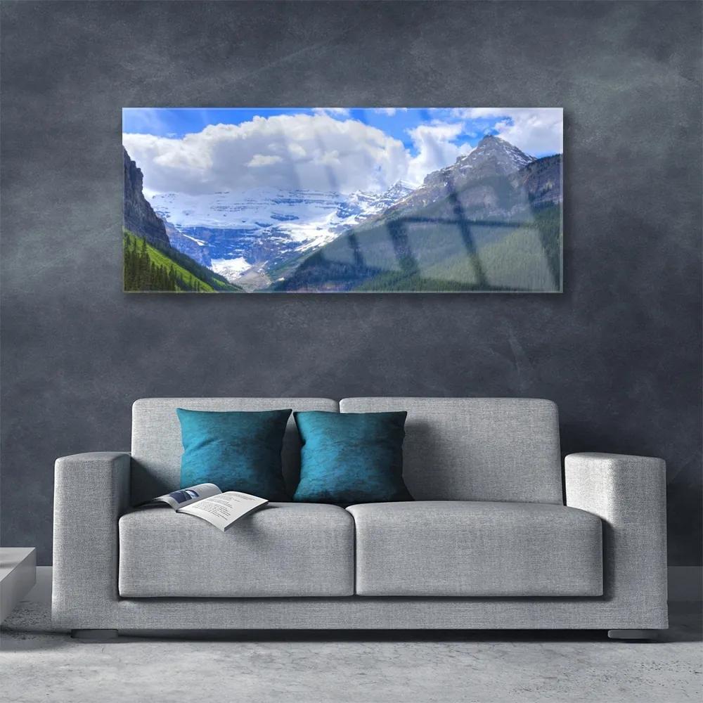 Obraz plexi Príroda hory 125x50 cm