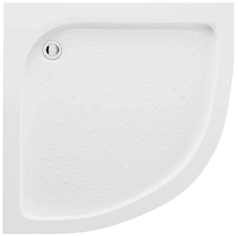 Štvrťkruhová sprchová vanička MEXEN RIO 80x80x14 cm, 47108080