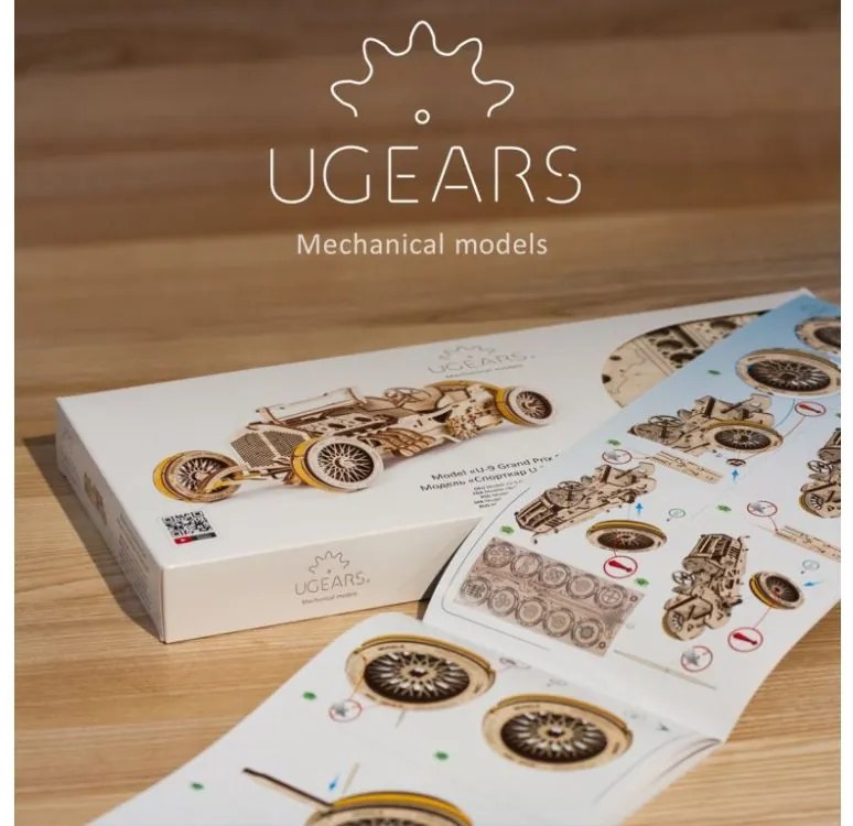 Ugears 3D puzzle U-9 Grand Prix Auto 348 ks