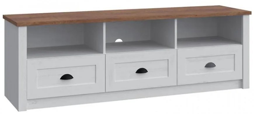 TV skrinka Prowansja RTV borovica andersen/dub lefkas tmavý