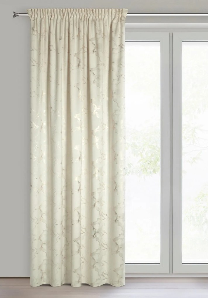 ZATEMŇOVACÍ ZÁVES NA PÁSKE RAJA 140X270 CM VZOROVANÁ