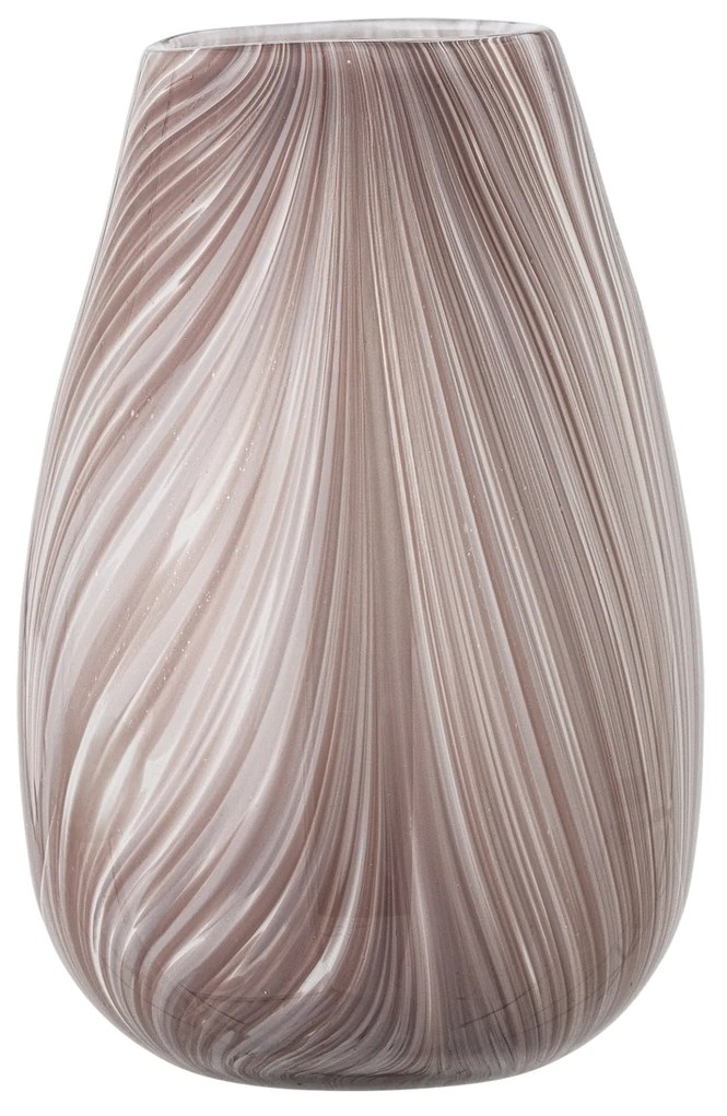 Bloomingville Sklenená váza Ennis Rose
