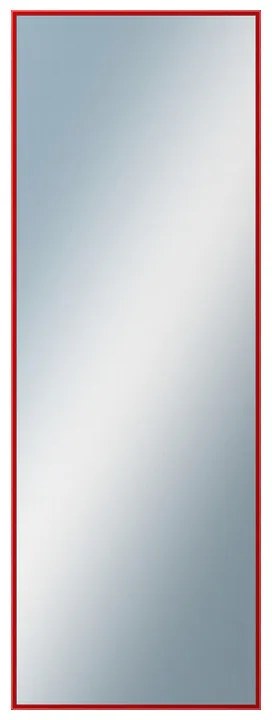 DANTIK - Zrkadlo v rámu, rozmer s rámom 50x140 cm z lišty Hliník červená (7269210)
