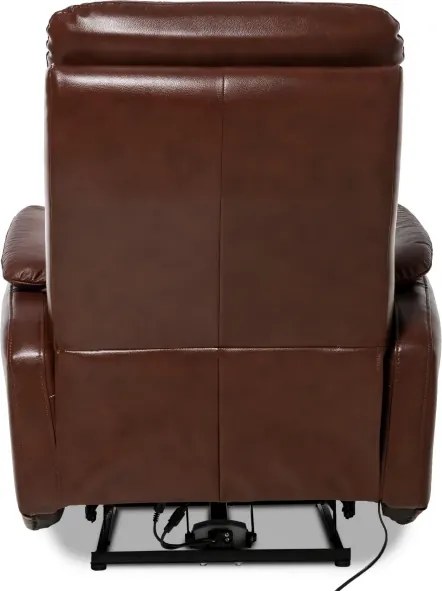 Kožené polohovacie kreslo ELEGANT 2, koňak K 2136 (RM)