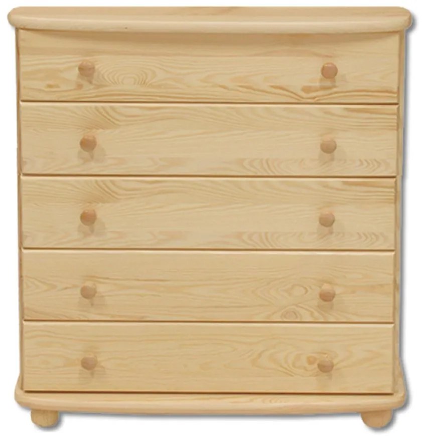 Komoda z Borovice KD151 surová