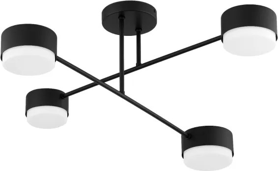 BRILAGI - LED RGB stmievateľný prisadený luster MONO 4xGX53/14W/230V Wi-Fi Tuya čierna
