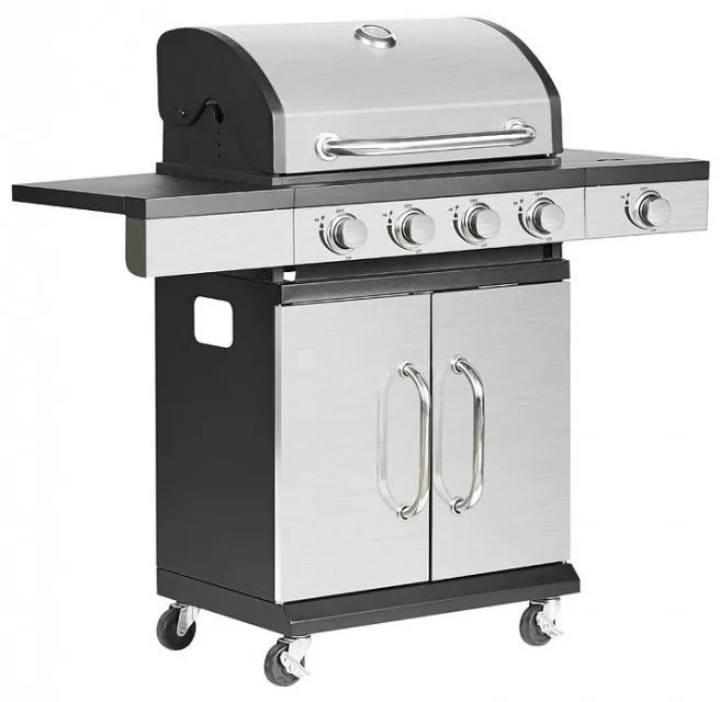 Strend Pro Plynový gril 4+1 horáky 13,7 kW BBQ Forbes