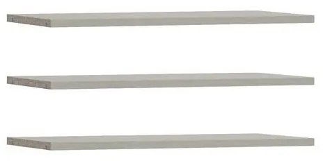 Sada 3x políc TIRO sivá